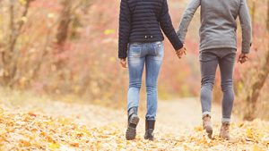 Couple in the Cotswolds for Valentines Day